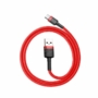 Kép 3/4 - Baseus Cafule USB - USB-C 2A 2m kábel - piros