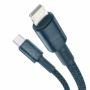 Kép 4/8 - Baseus High Density USB-C - Lightning sodrott szövet PD 20W 5A kábel 1m - kék