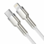 Kép 3/10 - Baseus Cafule Metal USB-C - Lightning PD 20W 2m kábel - fehér