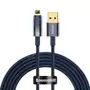 Kép 1/4 - Baseus Explorer Auto Power-Off USB - Lightning 2,4A 2m kábel - sötétkék