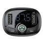 Kép 4/6 - Baseus T-típusú S-09 Bluetooth FM adó - transzmitter - fekete