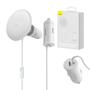 Kép 1/8 - Baseus CW01 MagSafe 15W mágneses autós telefon tartó és vezeték nélküli töltő szellőzőnyílásba + autós töltő USB-C 25W - fehér