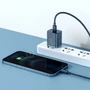 Kép 2/12 - Baseus Super Si 1C 20W hálózati gyorstöltő + 1m USB-C - Lightning kábel - kék