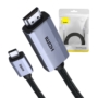 Kép 1/4 - Baseus USB-C - HDMI 4K 3m kábel - fekete