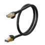 Kép 2/4 - Baseus Ethernet RJ45 hálózati kábel, 10Gbps, 0,5m - fekete