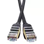 Kép 3/4 - Baseus CAT7 UTP RJ45 hálózati kábel 10Gbps 1,5m - fekete