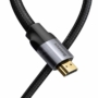 Kép 3/4 - Baseus Enjoyment HDMI 2.0 kábel 4K 3D 0,5m - fekete