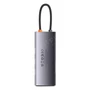 Kép 2/5 - Baseus Metal Gleam Starjoy 6 az 1-ben USB-C - 3xUSB 3.0 + USB-C PD + microSD/SD HUB