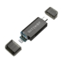 Kép 1/5 - Blitzwolf BW-CR1 USB-C / micro-USB / USB - SD / microSD kártyaolvasó