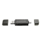Kép 2/5 - Blitzwolf BW-CR1 USB-C / micro-USB / USB - SD / microSD kártyaolvasó