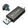 Kép 5/5 - Blitzwolf BW-CR1 USB-C / micro-USB / USB - SD / microSD kártyaolvasó