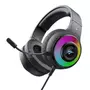 Kép 2/6 - Havit H2042d-B RGB gamer mikrofonos fejhallgató - fekete
