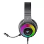 Kép 4/6 - Havit H2042d-B RGB gamer mikrofonos fejhallgató - fekete