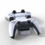 Kép 3/5 - Honcam Gaming PS5 duo töltő állomás Dualsense kontrollerhez - fehér