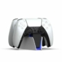 Kép 1/5 - Honcam Gaming PS5 duo töltő állomás Adverse version Dualsense kontrollerhez - fehér