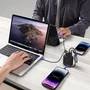 Kép 10/10 - Joyroom TCG02 GaN 67W 2xUSB + 2xUSB-C hálózati töltő + USB-C - USB-C 100W 1,2m kábel - fekete