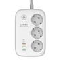 Kép 3/3 - LDNIO SEW3452 Smart WiFi 3 aljzat, 3xUSB + USB-C hálózati elosztó