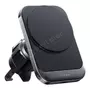 Kép 1/2 - Lisen autós telefon tartó MagSafe mágneses vezeték nélküli töltéssel szellőzőnyílásba - fekete