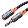 Kép 3/3 - Mcdodo CA-0800 4 pólusú 3,5mm jack (F) - 3,5mm jack (M) 1,2m kábel - fekete