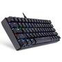 Kép 4/5 - Motospeed CK61 Blue Switch RGB angol vezetékes mechanikus gamer billentyűzet - fekete
