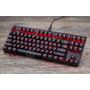 Kép 5/6 - Motospeed CK101 RGB Blue Switch mechanikus angol gamer billentyűzet - fekete (bontott)
