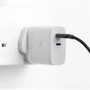 Kép 4/5 - Native Union Fast GaN 2xUSB-C PD 67W hálózati gyorstöltő - fehér