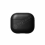 Kép 1/6 - Nomad Leather bőr tok - Apple AirPods 3 - fekete