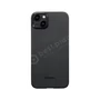 Kép 1/5 - Pitaka MagEZ 4 600D case, black/grey twill - iPhone 15 Plus