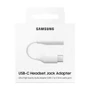 Kép 4/4 - Samsung audio adapter kábel (USB-C - 3.5mm jack aljzat) - fehér