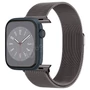 Kép 1/4 - Spigen Metal Fit mágneses szíj - Apple Watch 49mm/45mm/44mm/42mm - grafitszürke