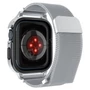 Kép 7/12 - Spigen Metal Fit Pro szíj és tok - Apple Watch 8/7 45mm - ezüst