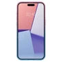 Kép 3/4 - Spigen Liquid Crystal Gradation tok - Apple iPhone 15 Pro - kék-rózsaszín áttetsző