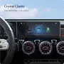 Kép 5/5 - Spigen Mercedes Benz Glass tR EZ Fit kristálytiszta képernyővédő fólia - 2 csomag - A-osztály 2021/2020