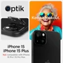 Kép 12/12 - Spigen Glass tR Optik kameravédő - iPhone 15/15 Plus - 2 db - fekete