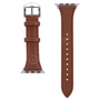 Kép 3/13 - Spigen Kajuk Watch Band valódi bőr szíj - Apple Watch 41mm/40mm/38mm - gesztenyebarna