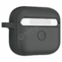 Kép 3/7 - Spigen Apple AirPods 3 Silicone Fit tok - sötétszürke