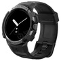 Kép 1/14 - Spigen Rugged Armor Pro Black okosóra szíj és védőkeret - Google Pixel Watch / Watch 2 - fekete