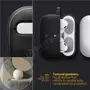 Kép 9/11 - Spigen Caseology Vault Matte Black tok - Apple AirPods Pro (2. Gen) - fekete