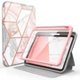 Kép 1/6 - Supcase COSMO tablet tok - Apple iPad Mini 6 2021 - Marble rózsaszín