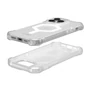 Kép 2/11 - UAG Essential Armor MagSafe Ice tok - Apple iPhone 14 Pro Max - áttetsző-fehér