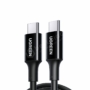 Kép 1/3 - Ugreen US300 USB-C - USB-C 480Mb/s 5A 2m kábel - fekete