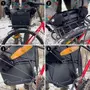 Kép 15/16 - Wozinsky vízálló biciklis táska 25L - fekete