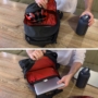 Kép 10/10 - Wozinsky hátsó csomagtartóra rakható biciklis táska és hátizsák 2 az 1-ben 30L - fekete