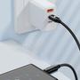 Kép 3/5 - Wozinsky WUCCC2 USB-C - USB-C 100W PD 2m kábel kijelzővel gyorstöltéshez - fekete