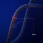 Kép 8/8 - Joyroom USB - Lightning 3A 1m szövet sodrott kábel - fekete
