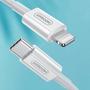 Kép 2/8 - Joyroom USB-C - Lightning MFI PD 3A 1,2m kábel - fehér