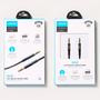 Kép 2/10 - Joyroom AUX audio 3,5mm jack 1m kábel - fekete