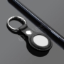 Kép 4/6 - Apple AirTag utángyártott bőr tok és karika kulcstartóra - fekete