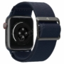 Kép 5/7 - Spigen Apple Watch 42/44/45 mm Lite Fit gumírozott szövet szíj - kék