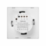 Kép 2/4 - Sonoff T2EU2C-TX 2 csatornás Touch Light Switch Wi-Fi fali kapcsoló